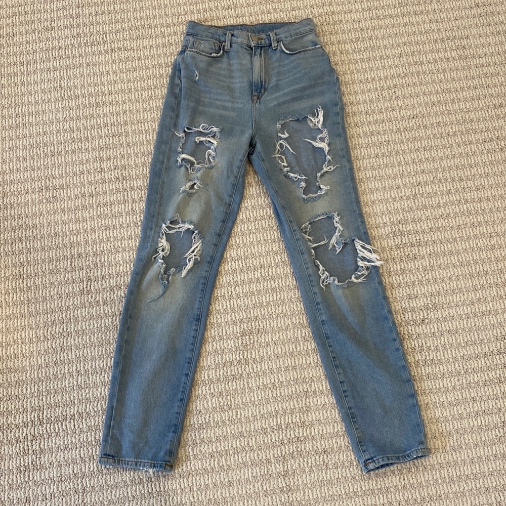 High Rise Mom Jeans